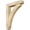 Ekena Millwork Thorton Craftsman Rough Sawn Bracket w/ Offset Brace, Douglas Fir, 6"W x 28"D x 36"H BKT0604X28X36THR04RDF - alternate 1